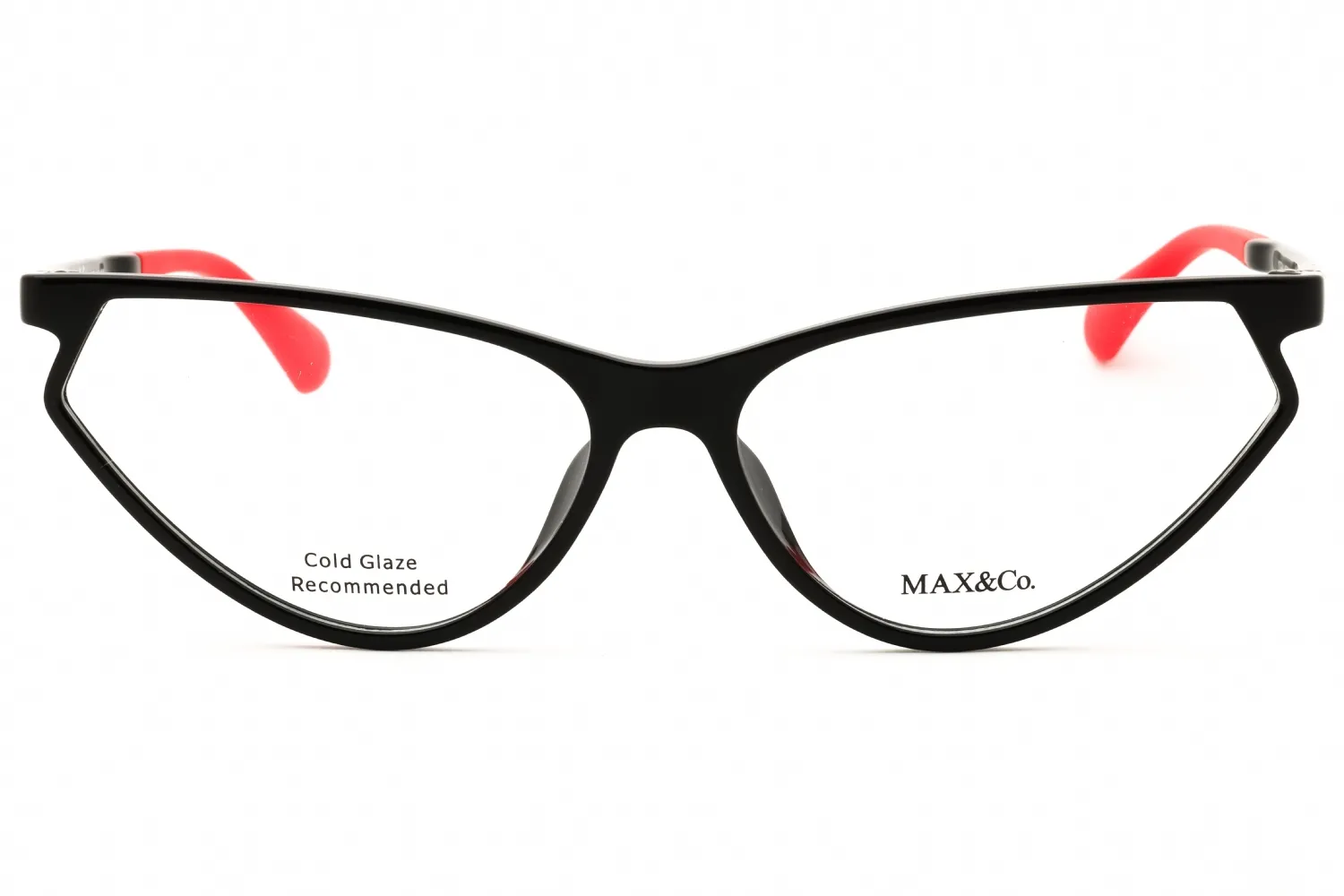 Max & Co MO5026 001 Eyeglasses Shiny Black 59mm Women 2
