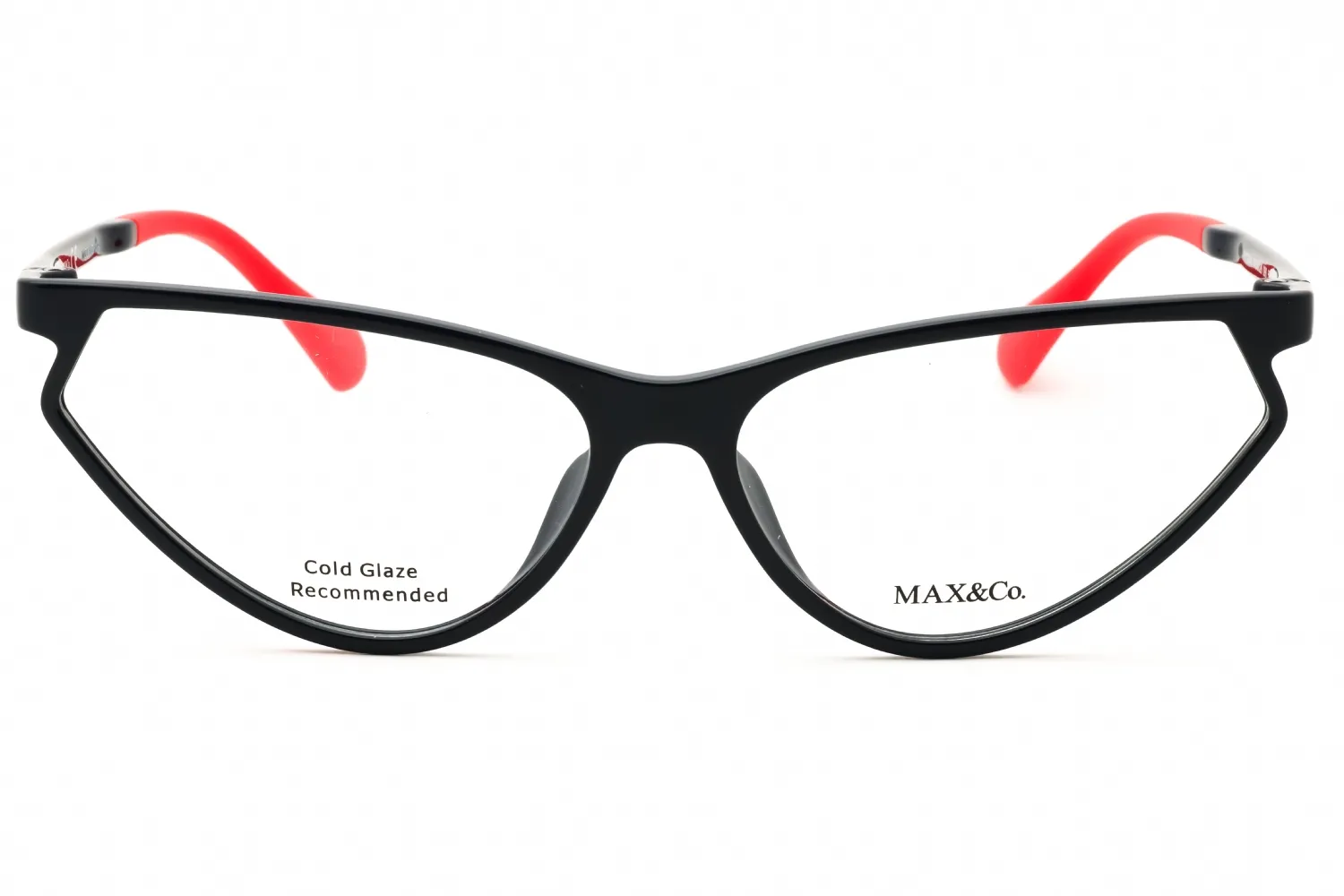 Max & Co MO5026 090 Eyeglasses Shiny Blue 59mm Women 2