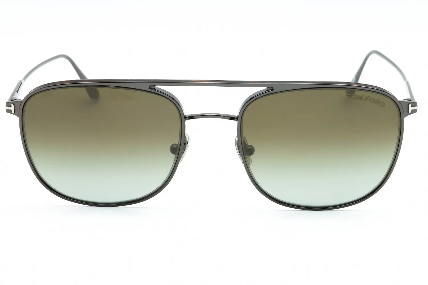 Tom Ford FT0827 12Q Sunglasses Shiny Dark Ruthenium 56mm Men 2