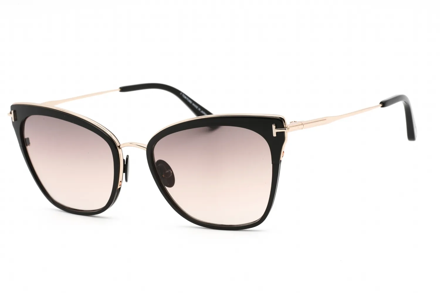 Tom Ford FT0843 01F Sunglasses Shiny Black 56mm Women