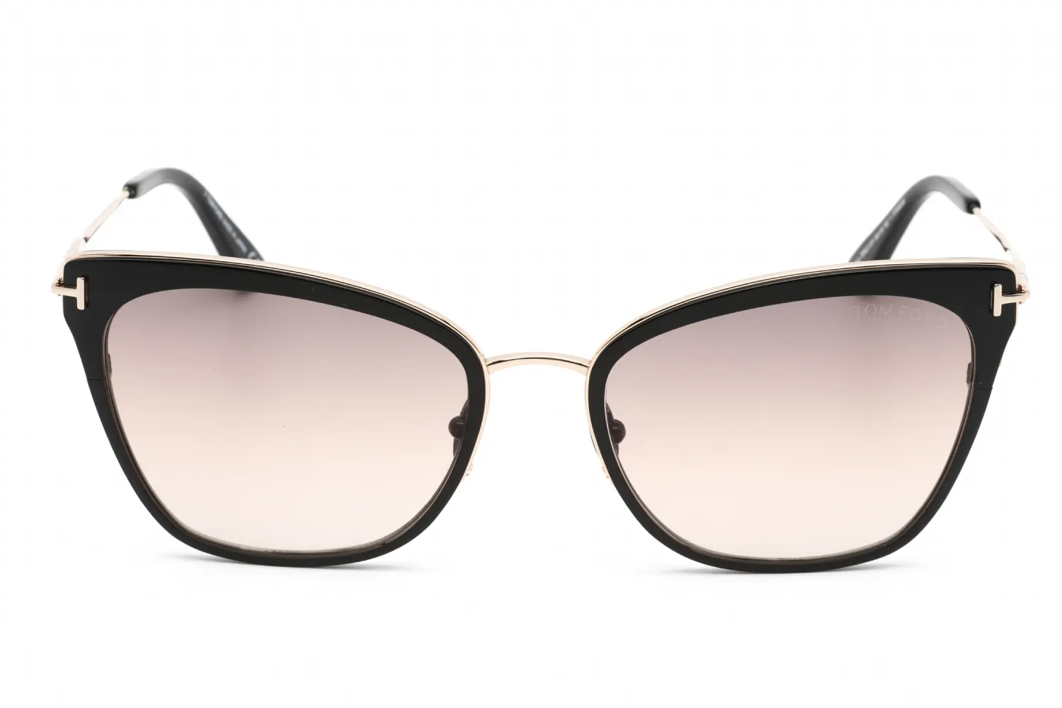 Tom Ford FT0843 01F Sunglasses Shiny Black 56mm Women 2