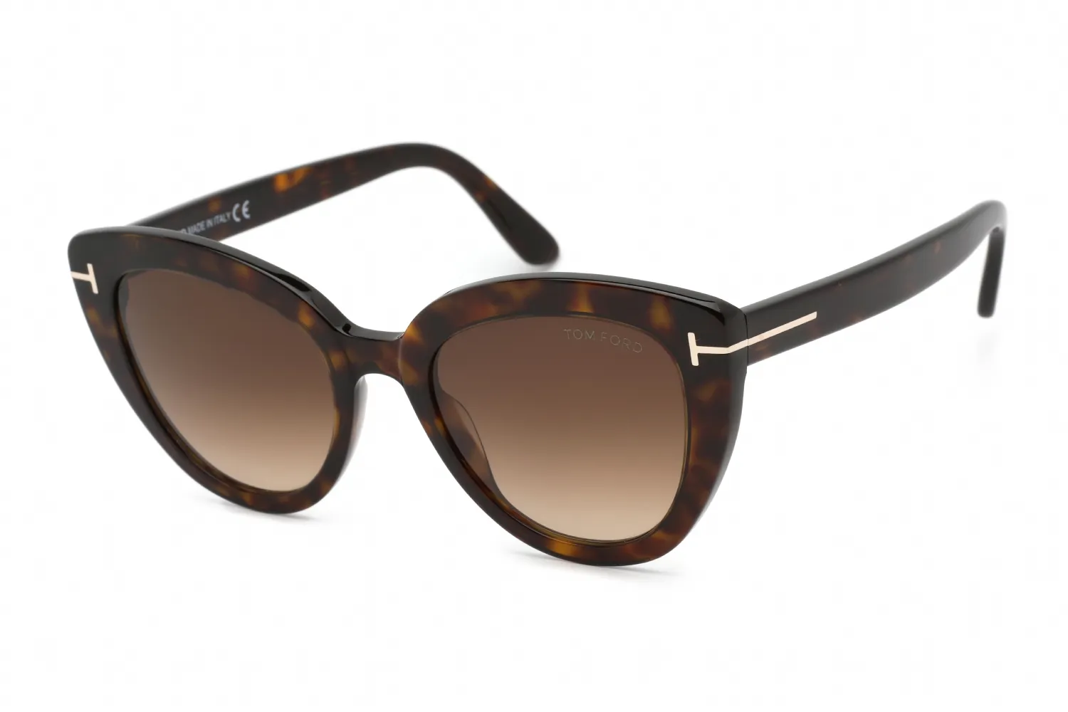 Tom Ford FT0845 52F Sunglasses Dark Havana 53mm Women