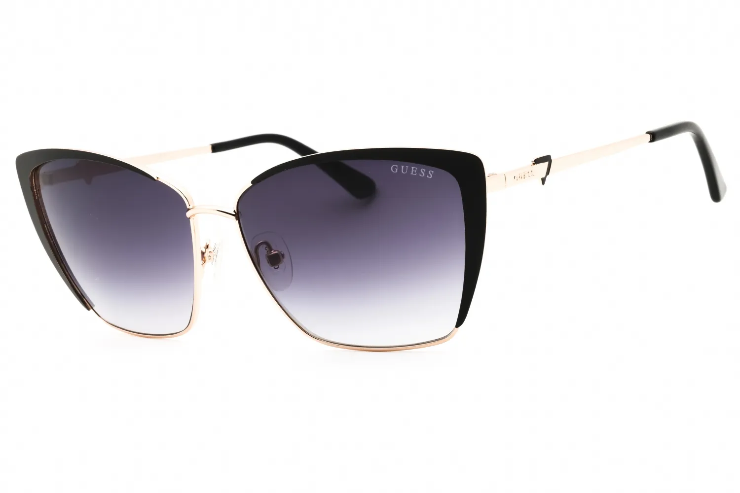 Guess GU7743 01B Sunglasses Shiny Black 59mm Women