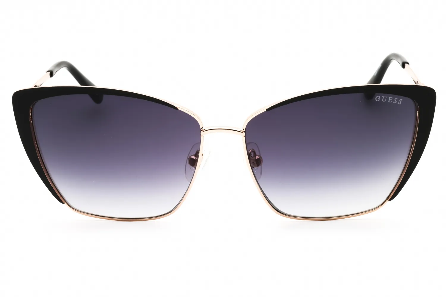 Guess GU7743 01B Sunglasses Shiny Black 59mm Women 2