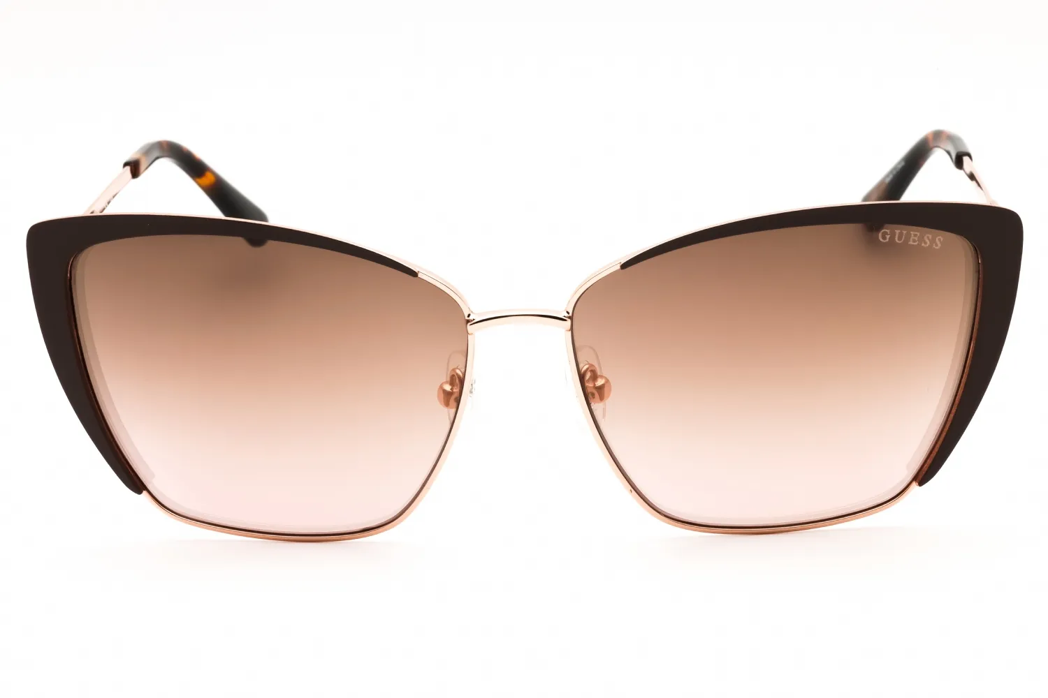 Guess GU7743 48G Sunglasses Shiny Dark Brown 59mm Women 2