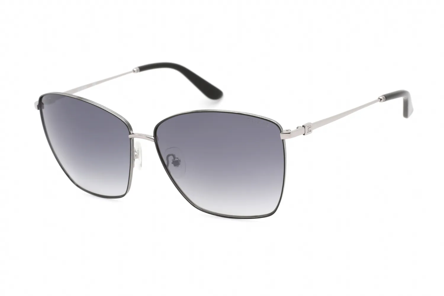 Guess GU7745 08B Sunglasses Shiny Gunmetal 64mm Women