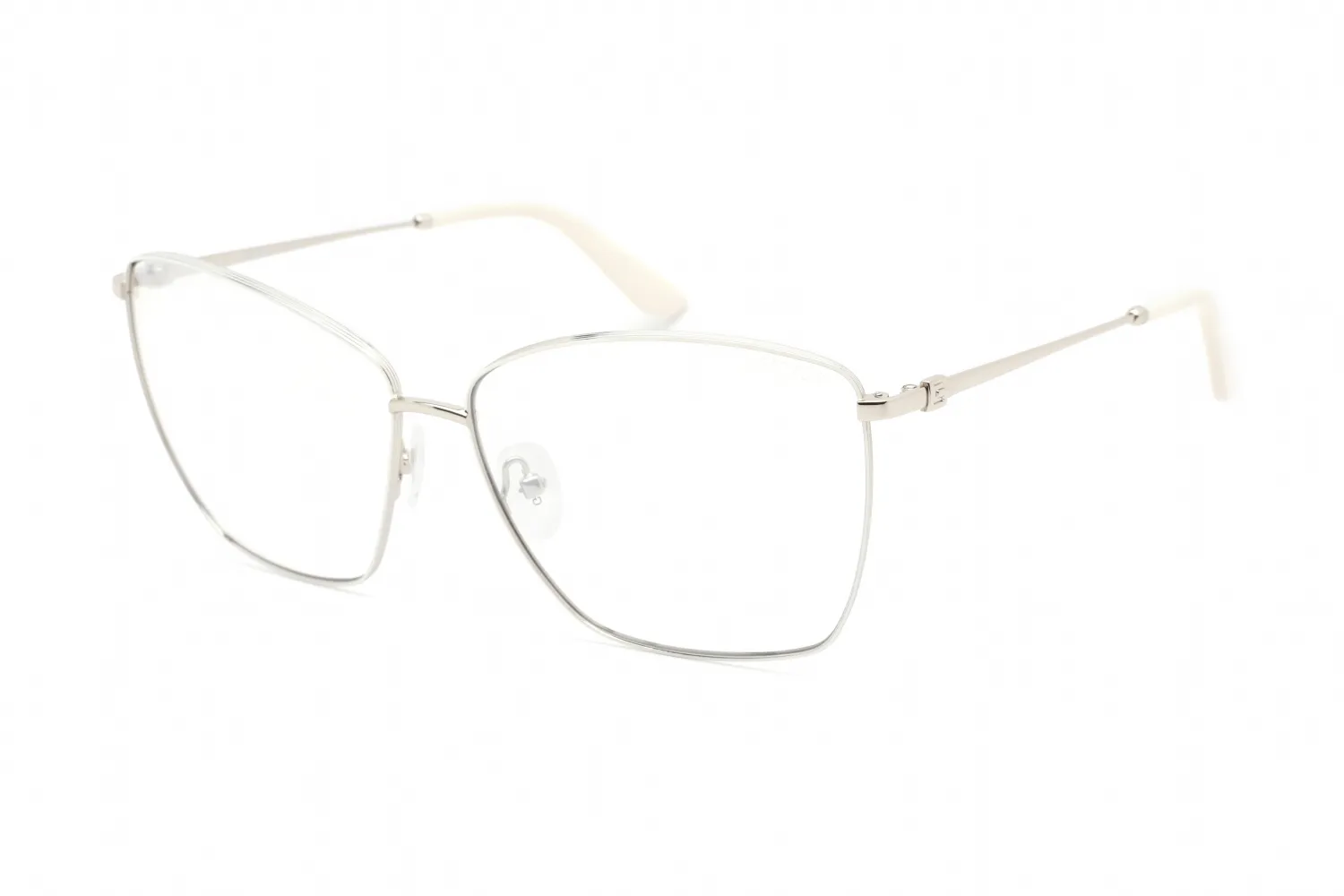 Guess GU7745 10C Sunglasses Shiny Dark Nickeltin 64mm Women