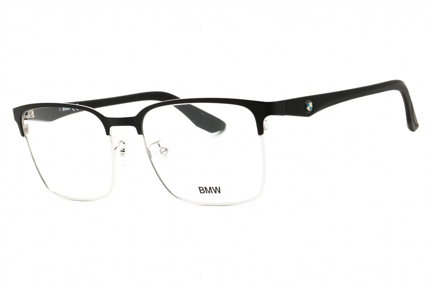 BMW BW5017 005 Eyeglasses Black 56mm Men