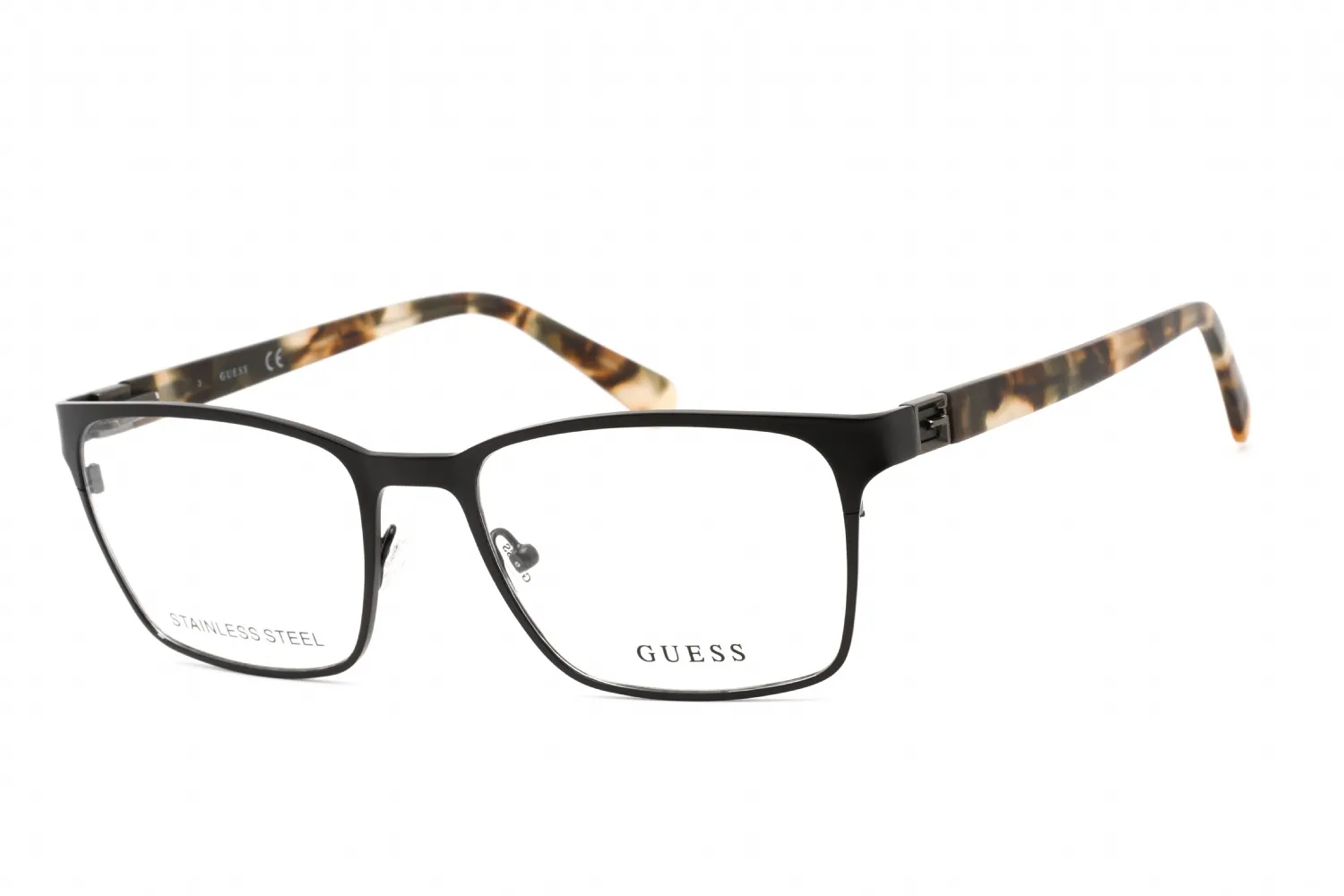 Guess GU50019 002 Eyeglasses Matte Black 54mm Men