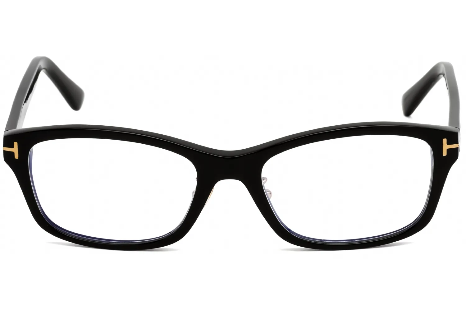 Tom Ford FT5724-D-B 001 Eyeglasses Shiny Black 56mm Unisex 2