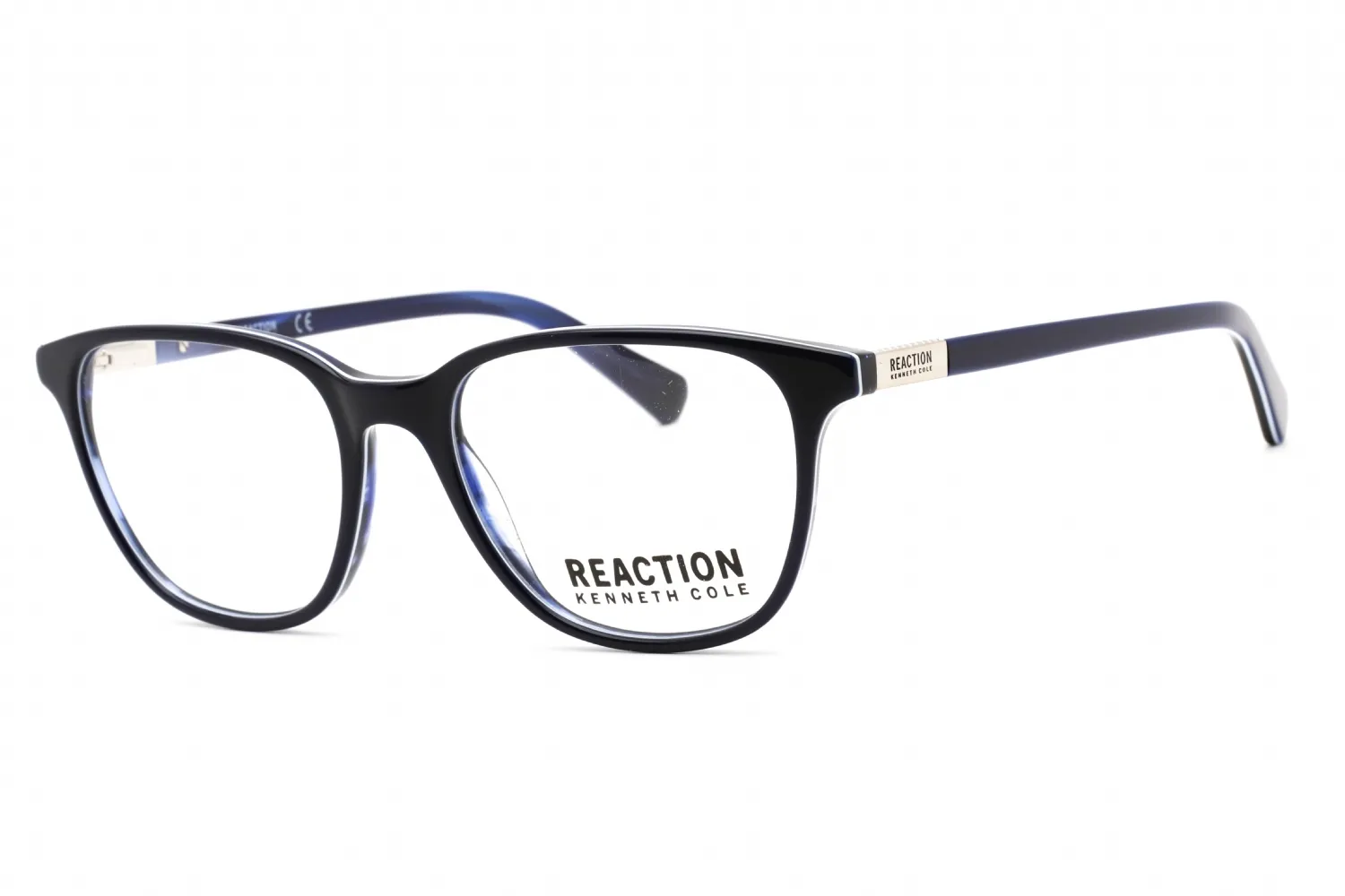 Kenneth Cole Reaction KC0876 092 Eyeglasses Blue 53mm Unisex