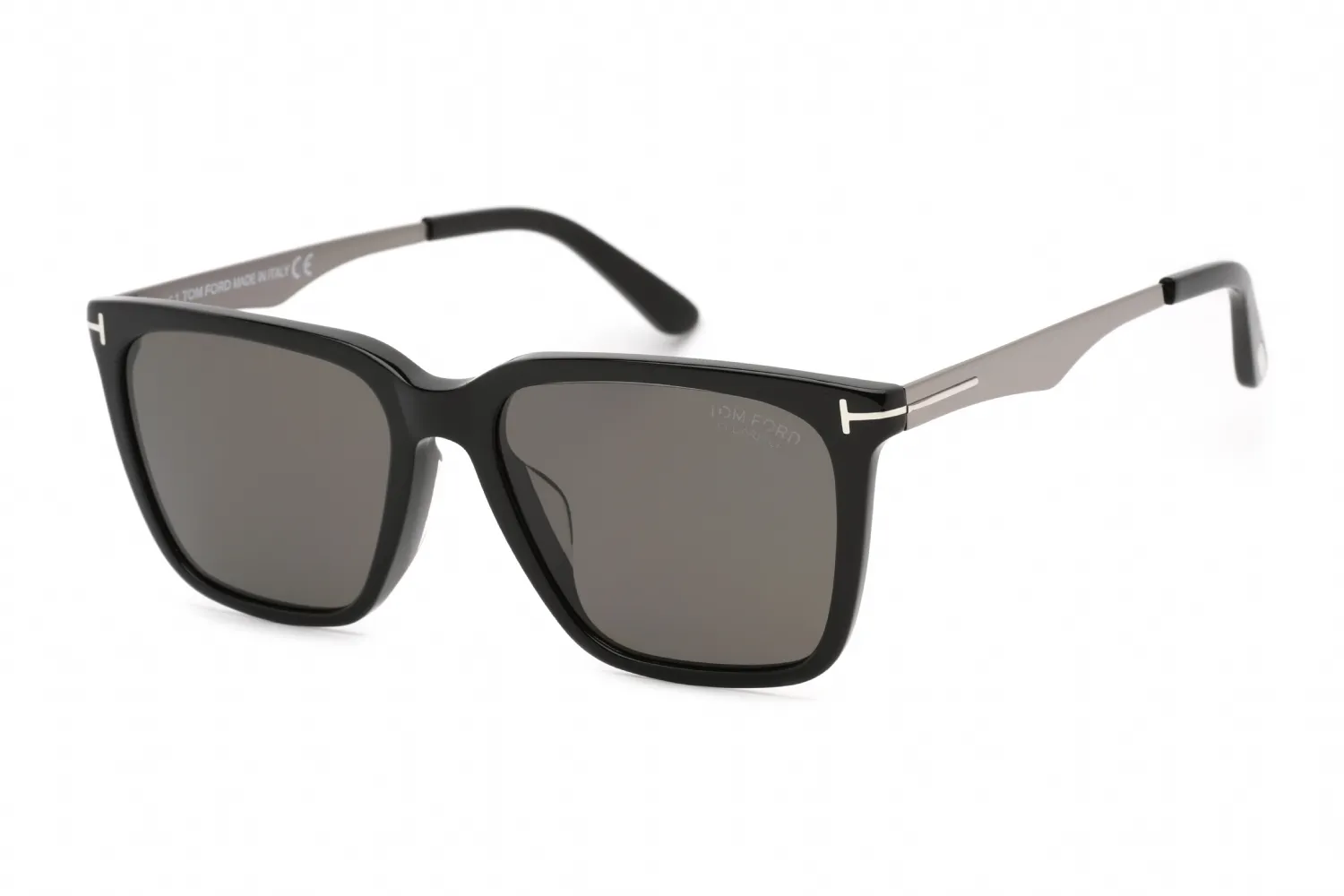Tom Ford FT0862-F 01D Sunglasses Shiny Black 56mm Men
