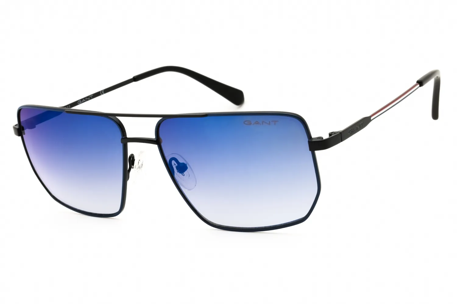 Gant GA7205 01W Sunglasses Shiny Black 58mm Men
