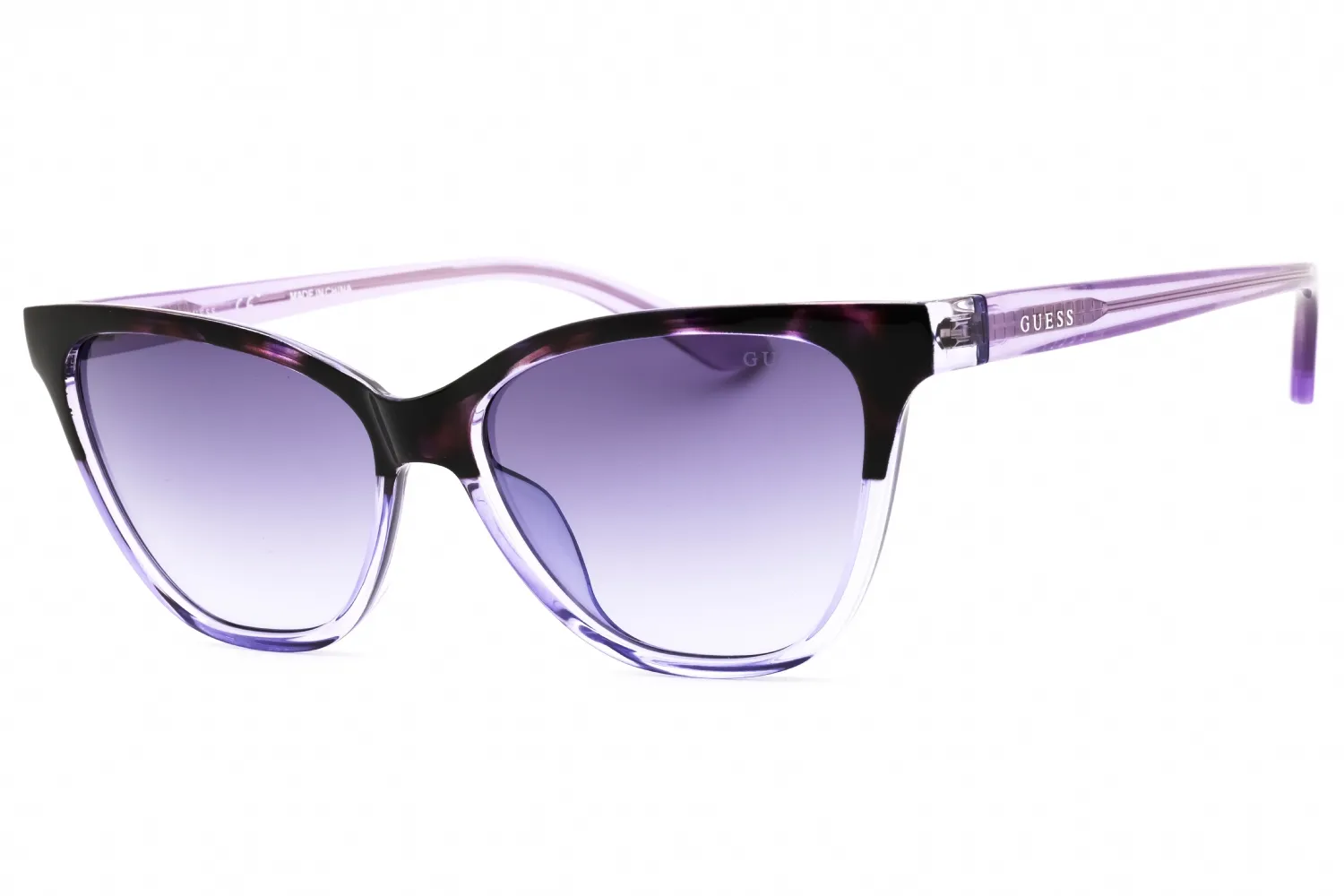 Guess GU7777 83Z Sunglasses Violet 55mm Women