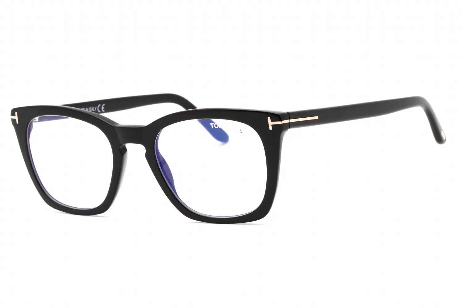 Tom Ford FT5736-B 001 Eyeglasses Shiny Black 50mm Men