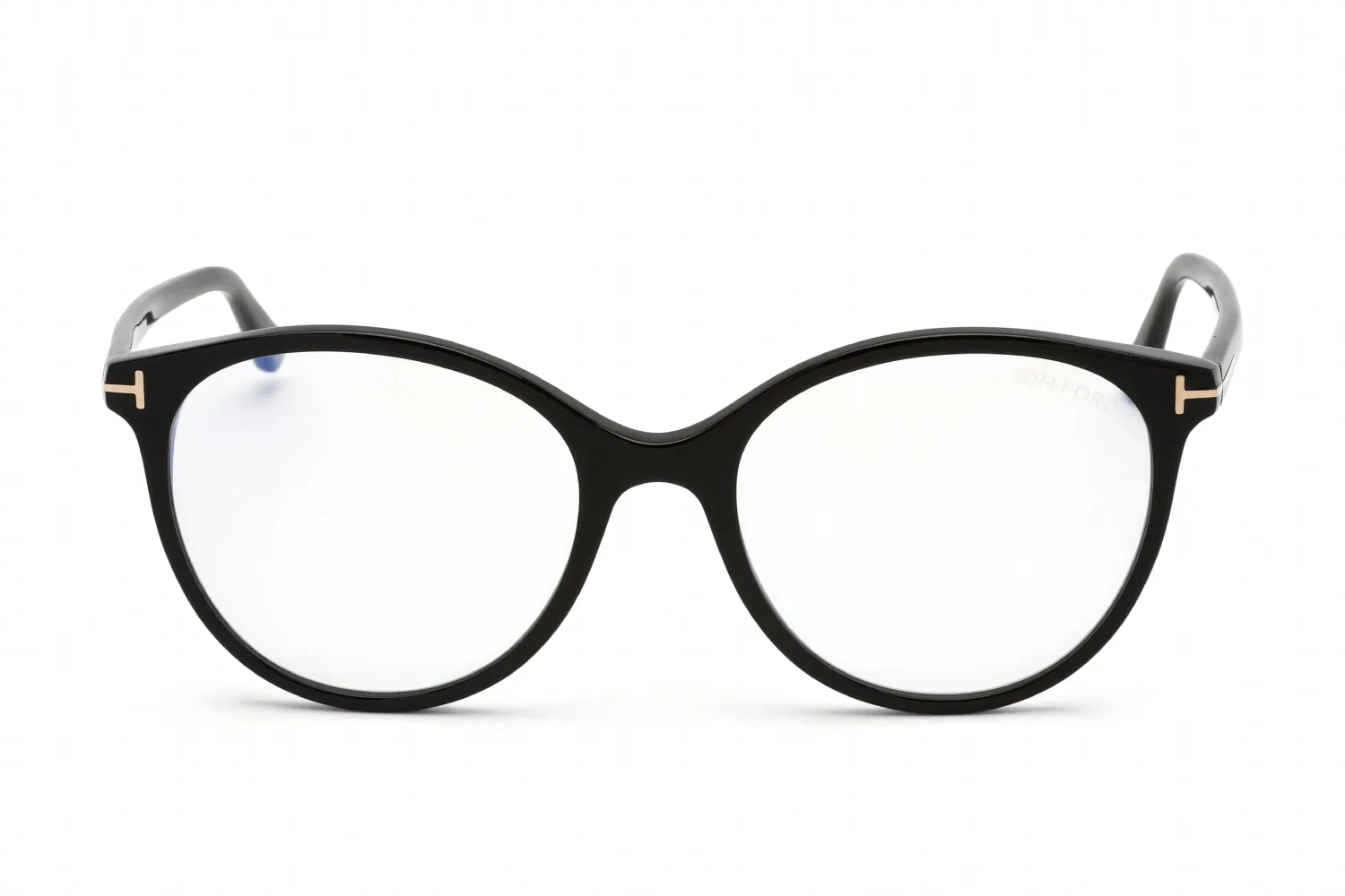 Tom Ford FT5742-B 001 Eyeglasses Shiny Black 53mm Women 2