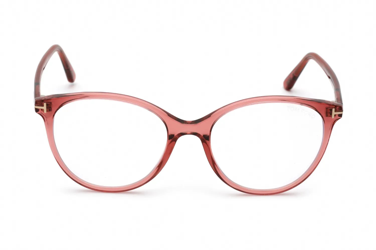 Tom Ford FT5742-B 072 Eyeglasses Shiny Pink 53mm Women 2
