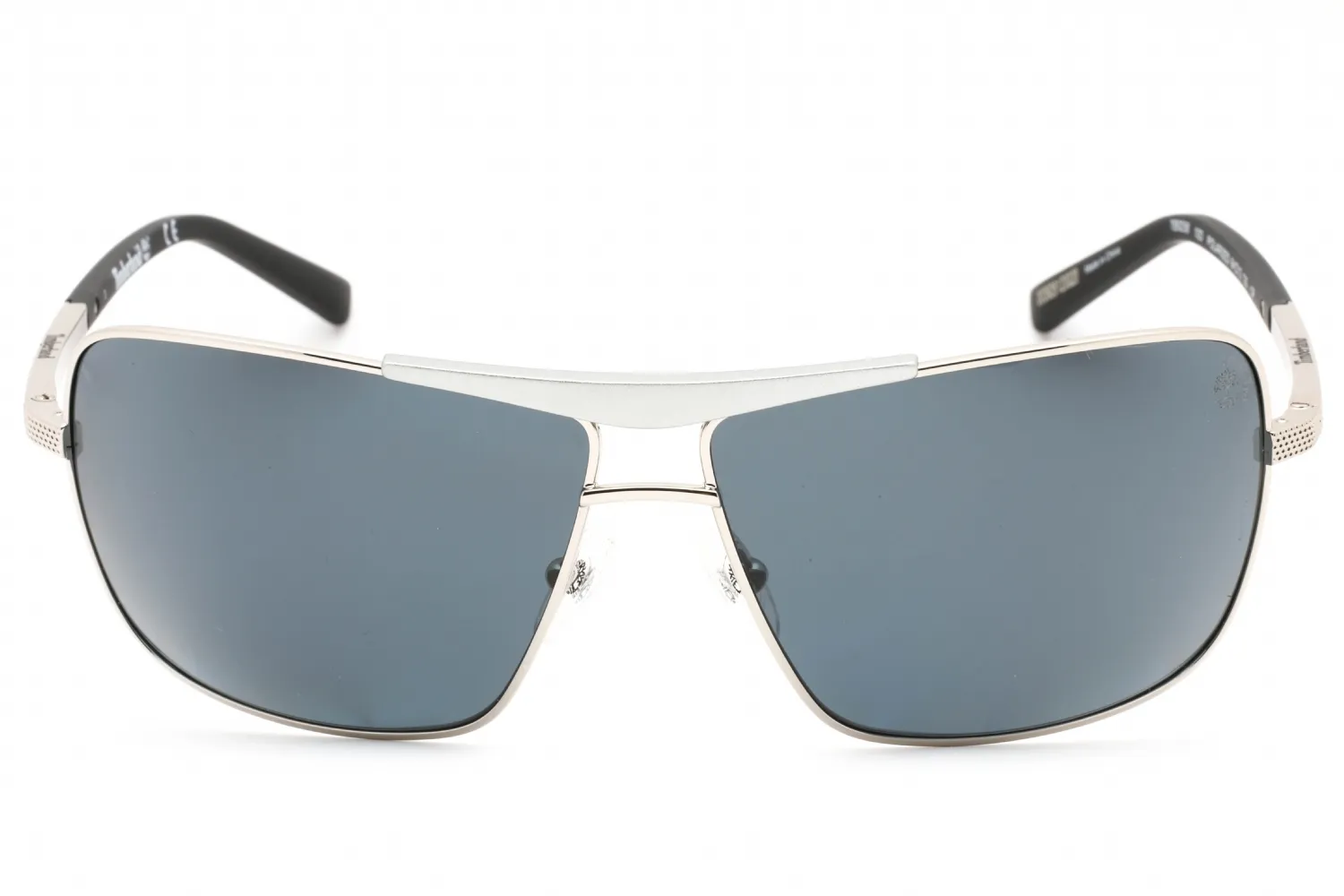 Timberland TB9258 10D Sunglasses Shiny Light Nickeltin 64mm Men 2