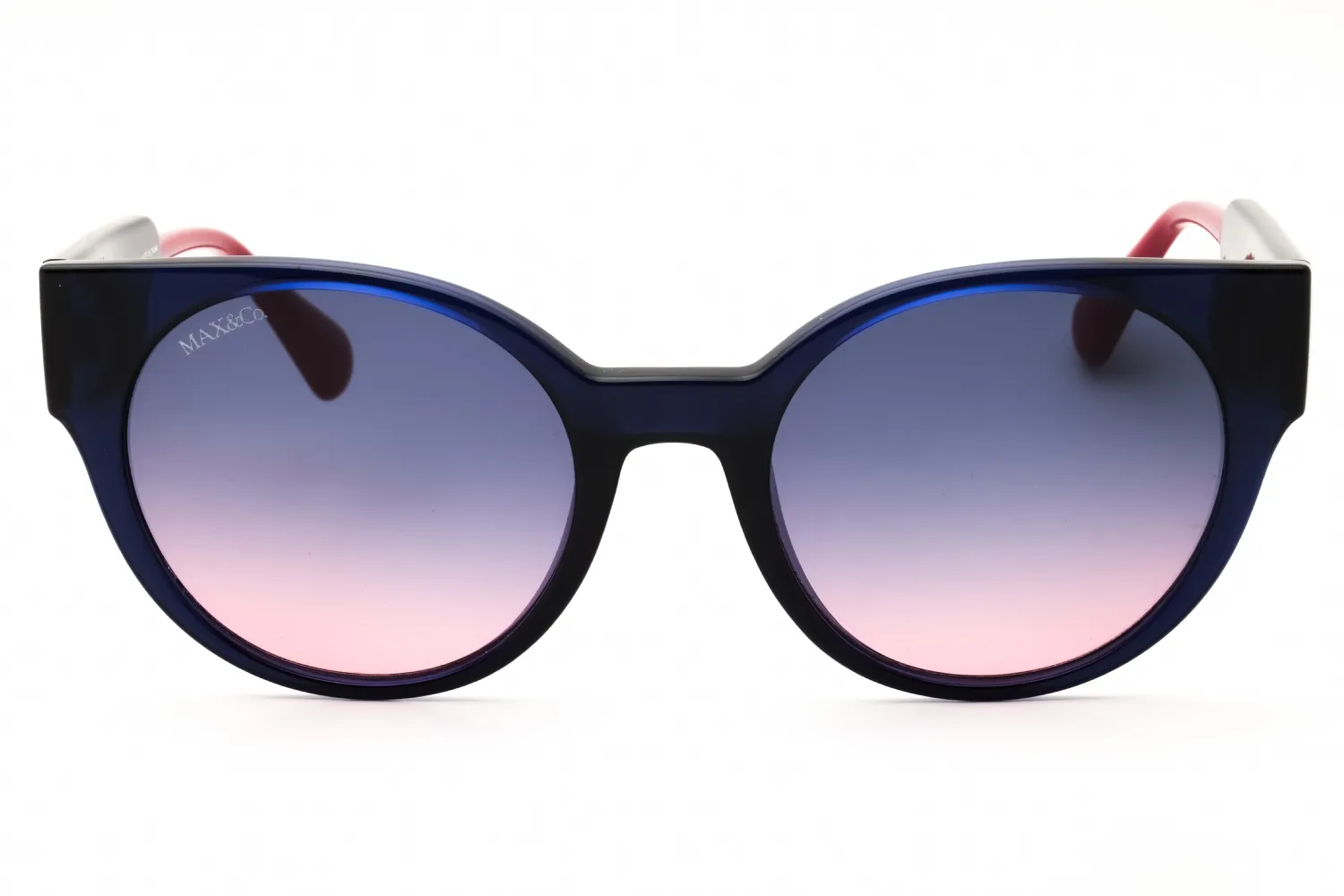 Max & Co MO0035 90W Sunglasses Shiny Blue 54mm Women 2