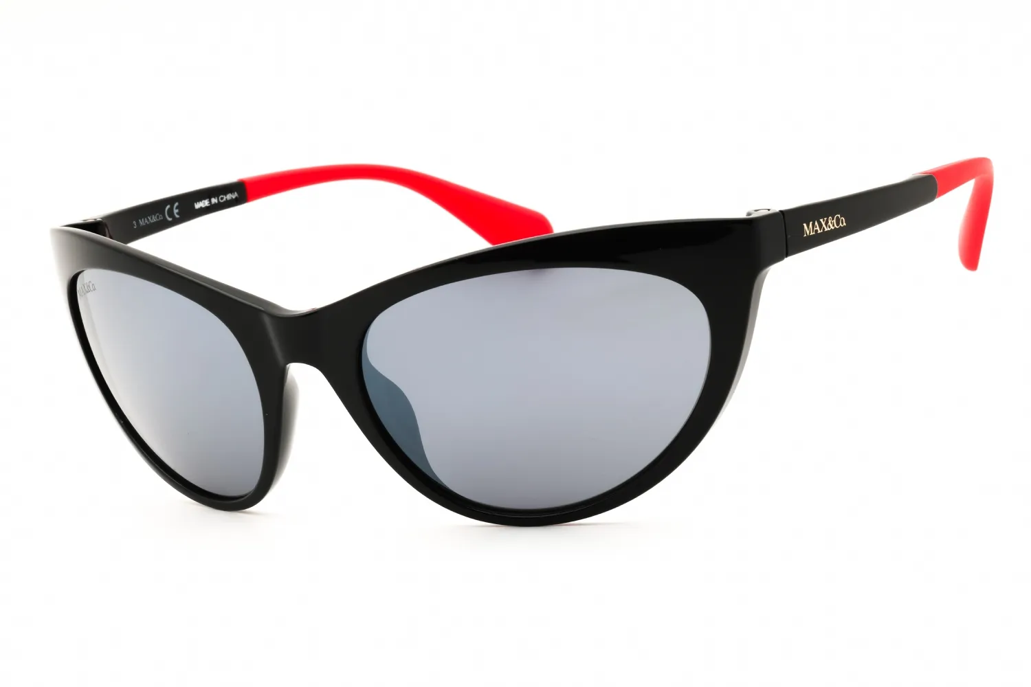 Max & Co MO0037 01C Sunglasses Shiny Black 58mm Women