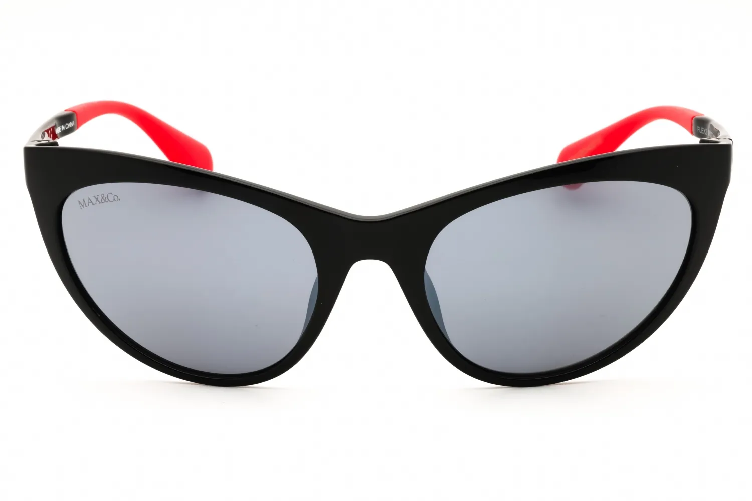 Max & Co MO0037 01C Sunglasses Shiny Black 58mm Women 2
