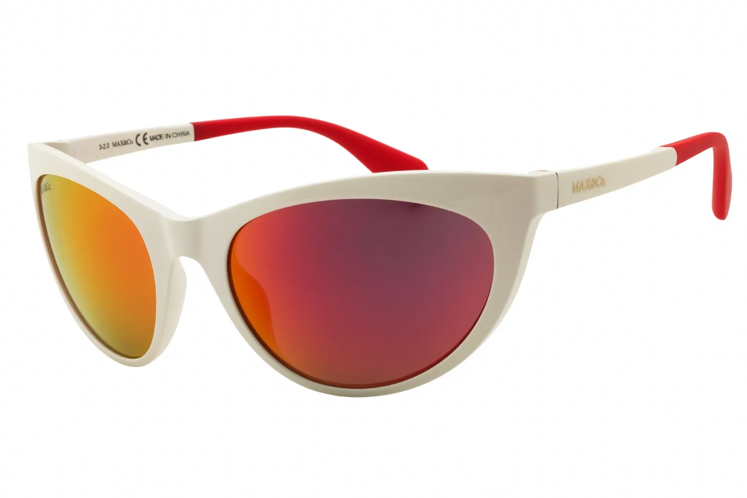 Max & Co MO0037 21L Sunglasses White 58mm Women