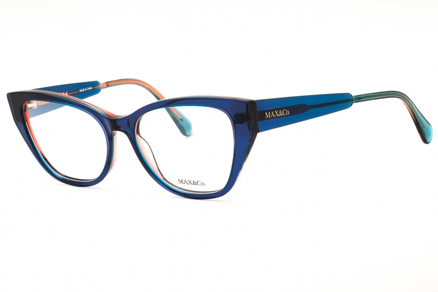 Max & Co MO5028 092 Eyeglasses Blue 53mm Women