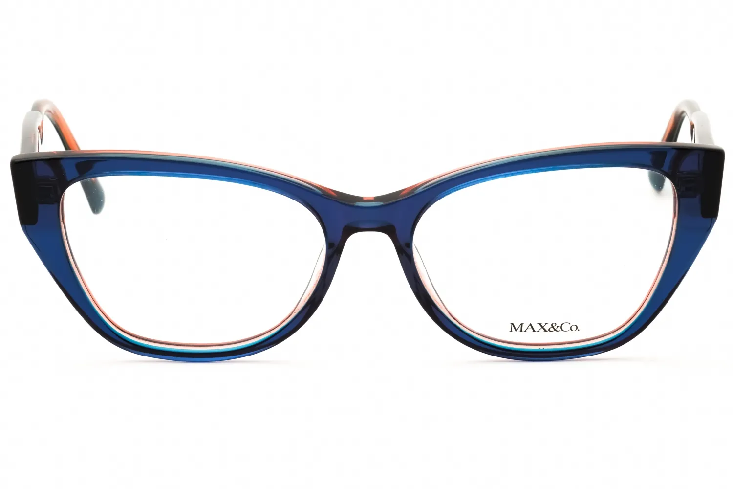 Max & Co MO5028 092 Eyeglasses Blue 53mm Women 2
