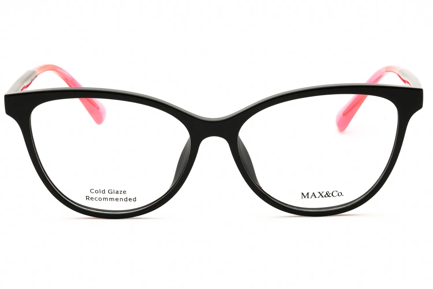Max & Co MO5039 001 Eyeglasses Shiny Black 54mm Women 2