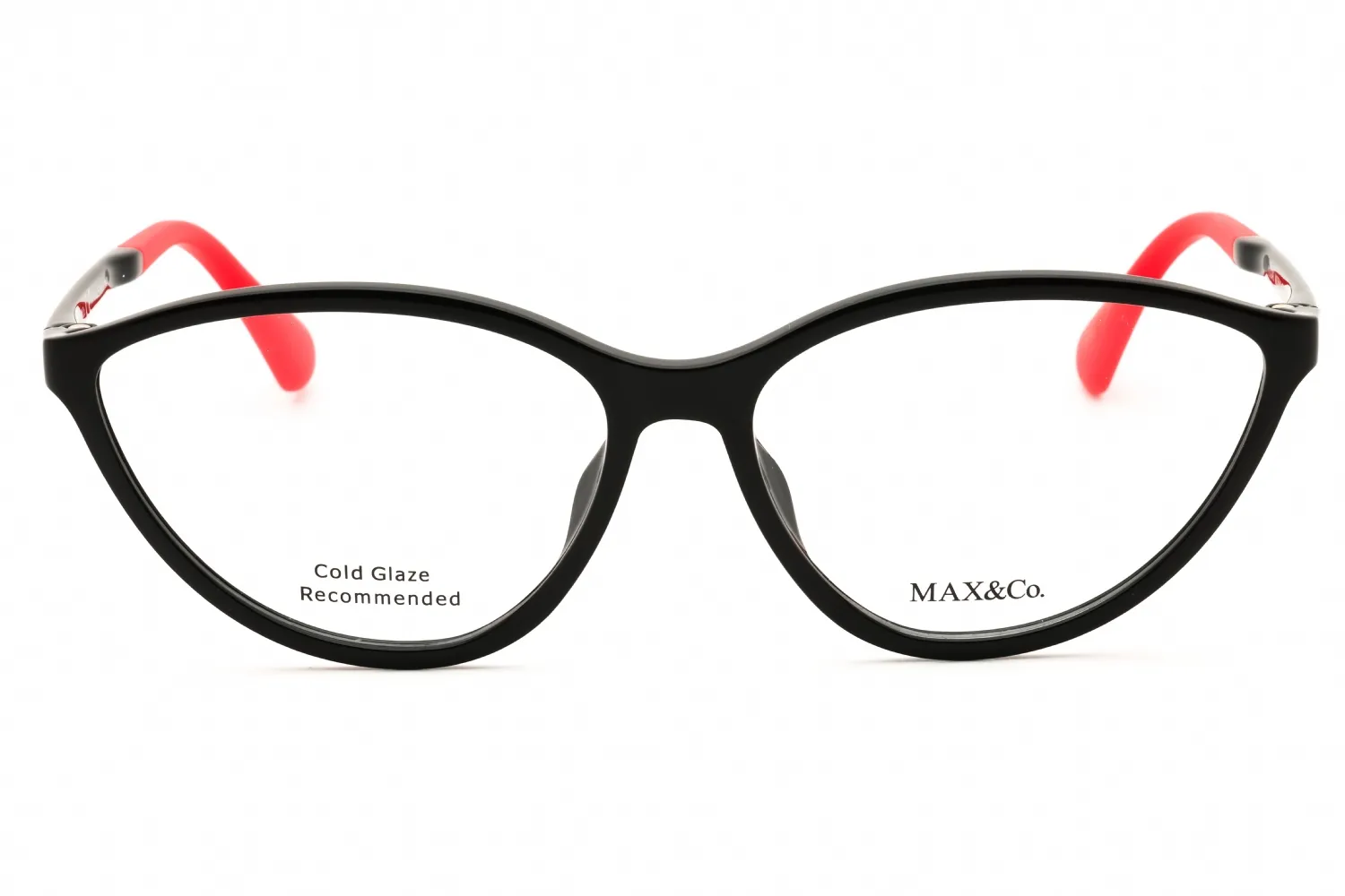 Max & Co MO5044 001 Eyeglasses Shiny Black 55mm Women 2
