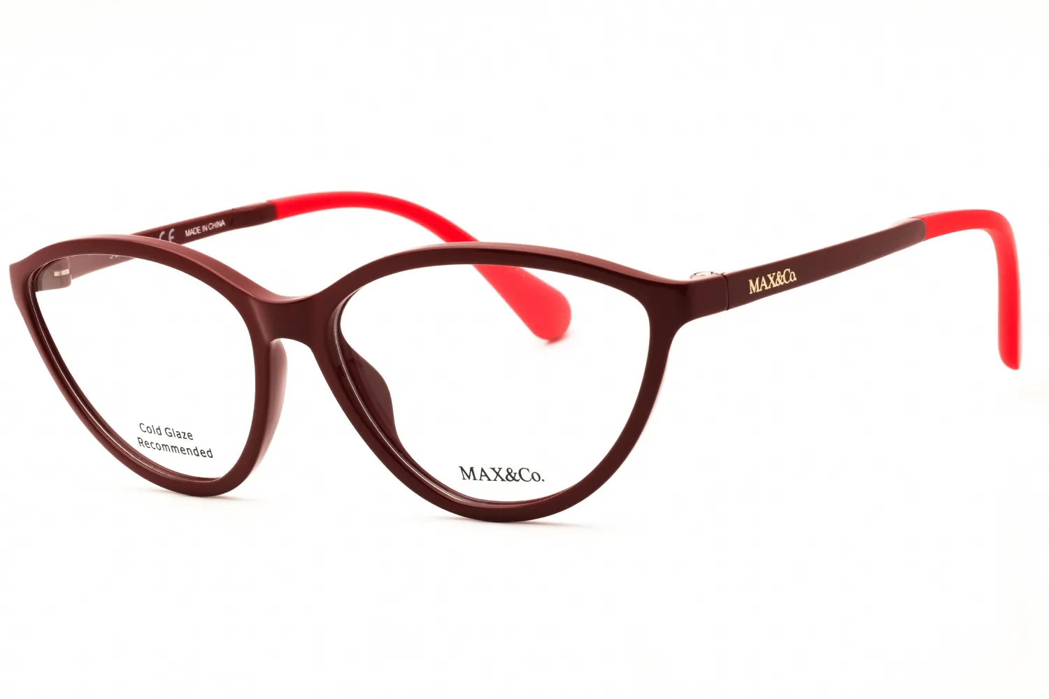 Max & Co MO5044 069 Eyeglasses Shiny Bordeaux 55mm Women