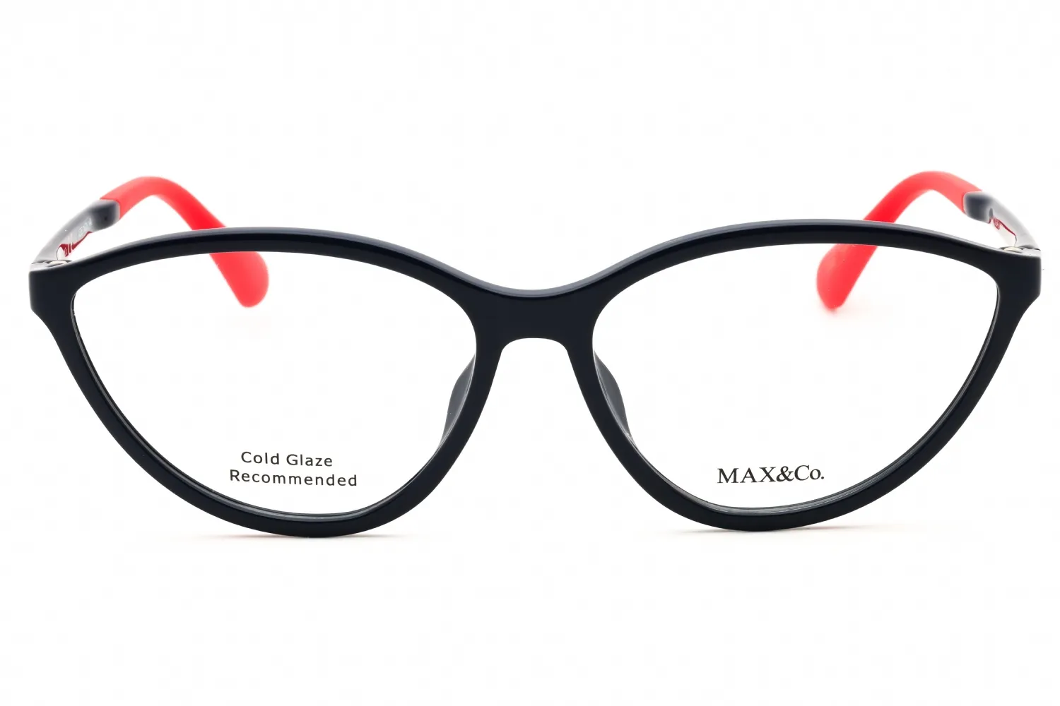 Max & Co MO5044 090 Eyeglasses Shiny Blue 55mm Women 2