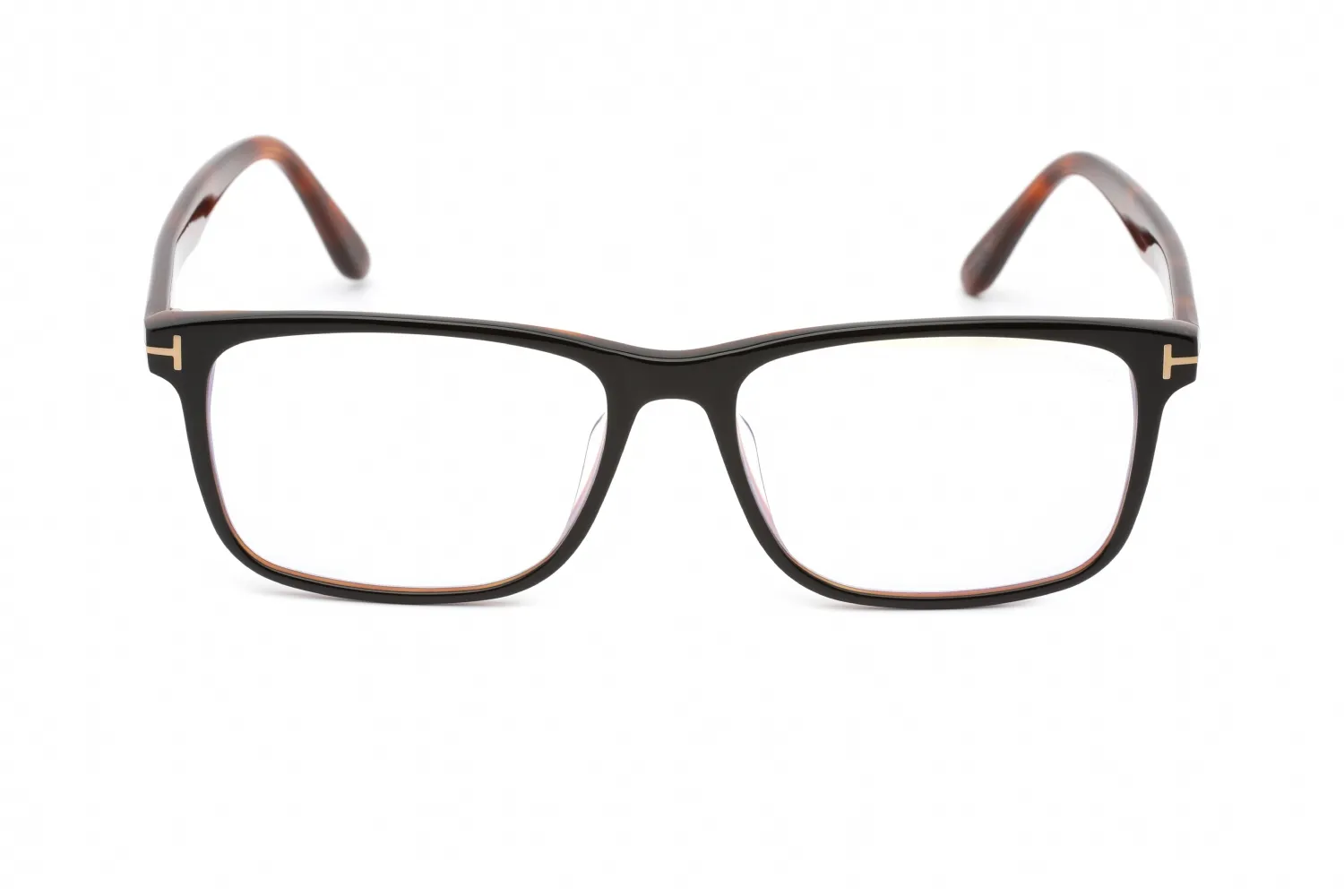Tom Ford FT5752-F-B 005 Eyeglasses Black 55mm Men 2
