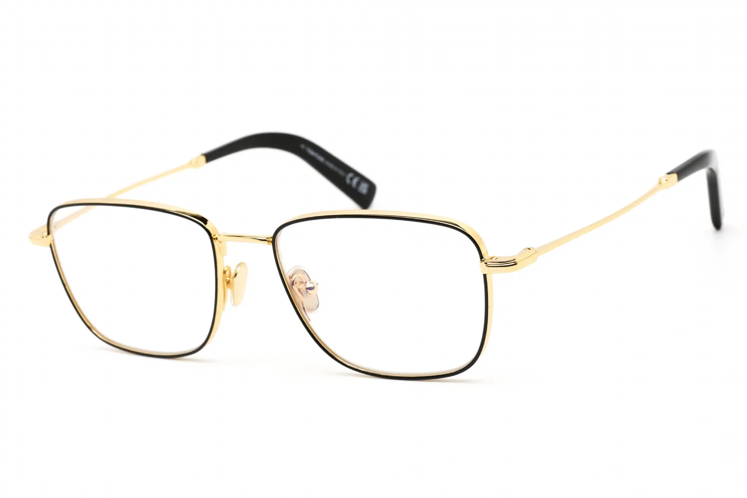 Tom Ford FT5748-B 001 Eyeglasses Shiny Black 55mm Men