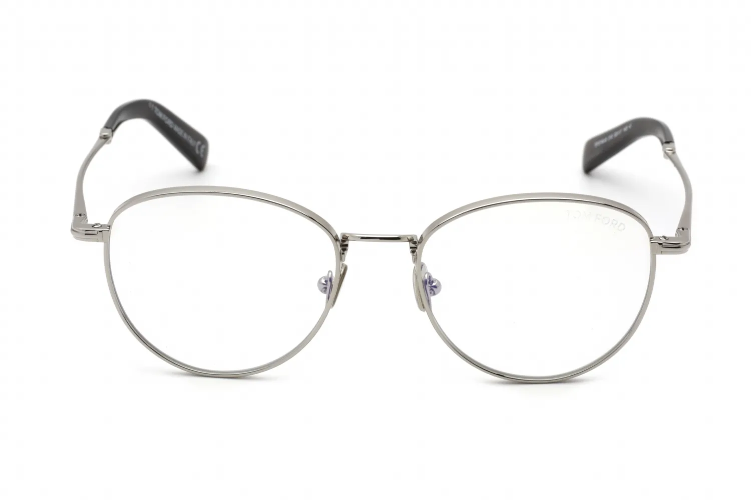 Tom Ford FT5749-B 016 Eyeglasses Shiny Palladium 52mm Men 2