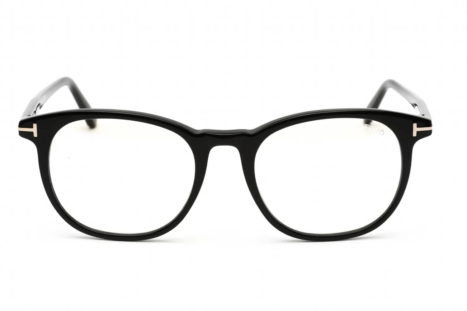 Tom Ford FT5754-B 001 Eyeglasses Shiny Black 53mm Men 2