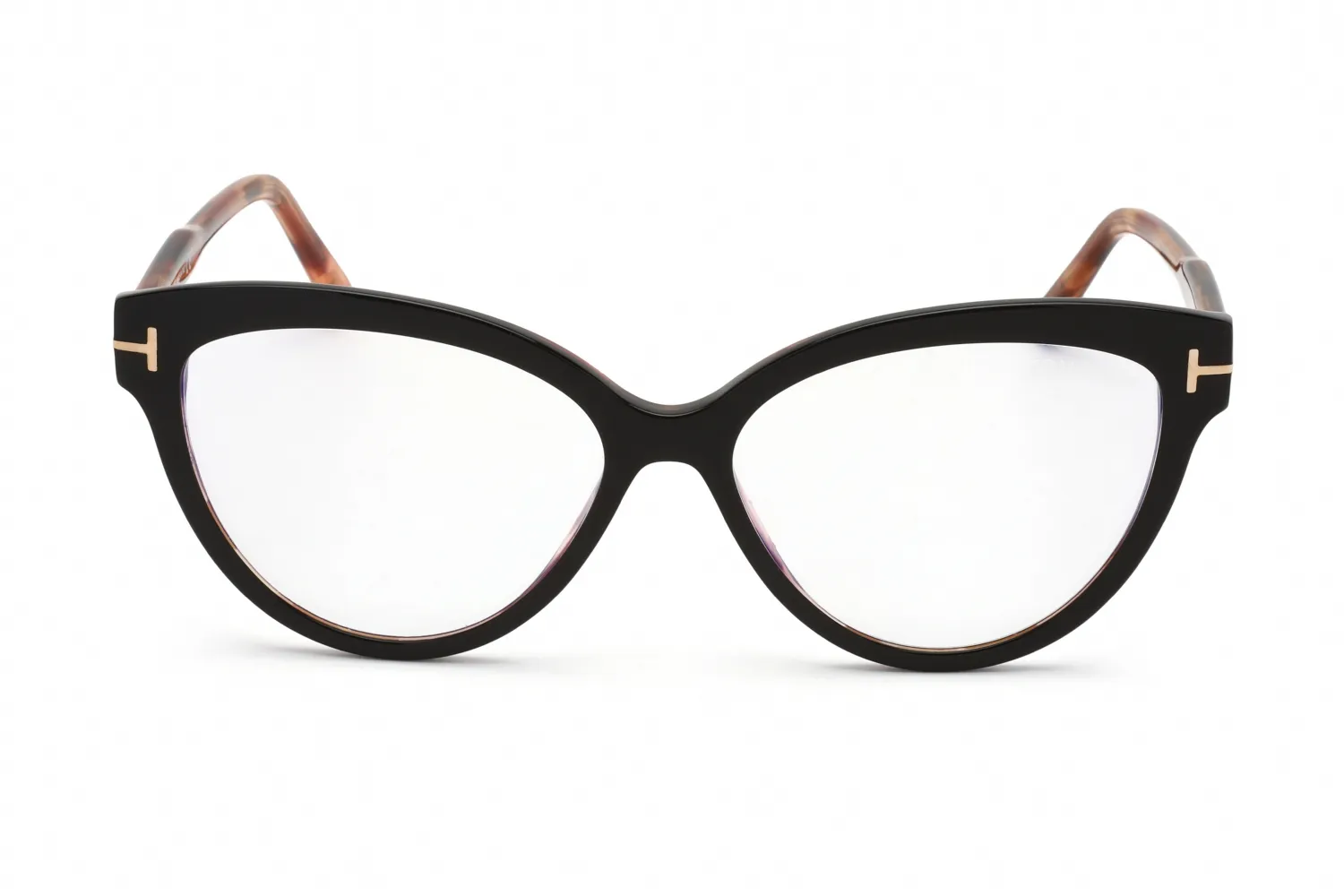 Tom Ford FT5763-B 005 Eyeglasses Black 56mm Women 2