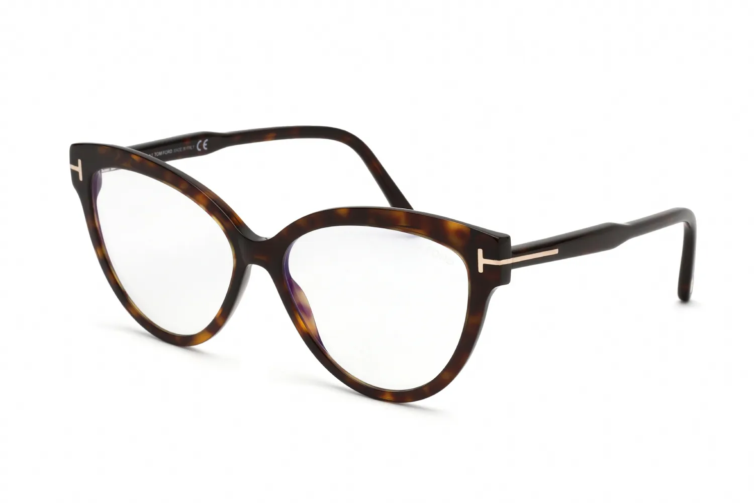 Tom Ford FT5763-B 052 Eyeglasses Dark Havana 56mm Women