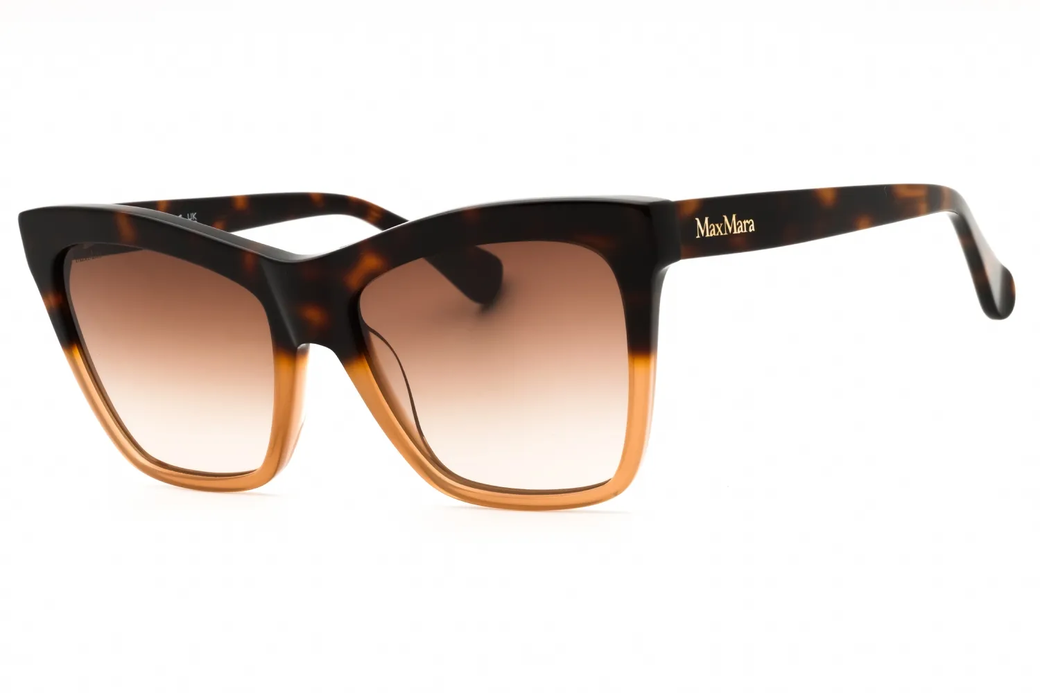 Max Mara MM0008 56F Sunglasses Havana 55mm Women