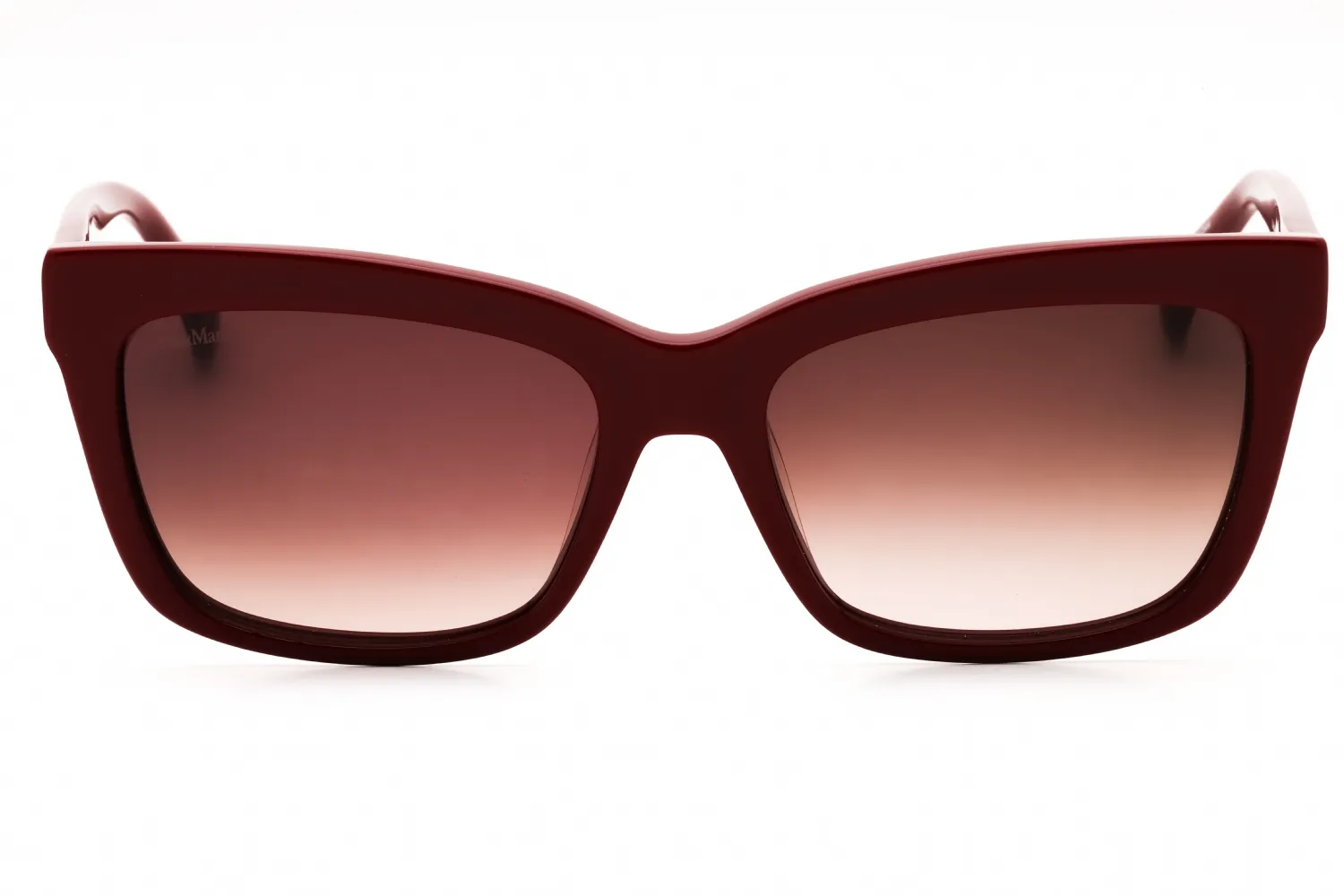 Max Mara MM0010 66F Sunglasses Shiny Red 55mm Women 2
