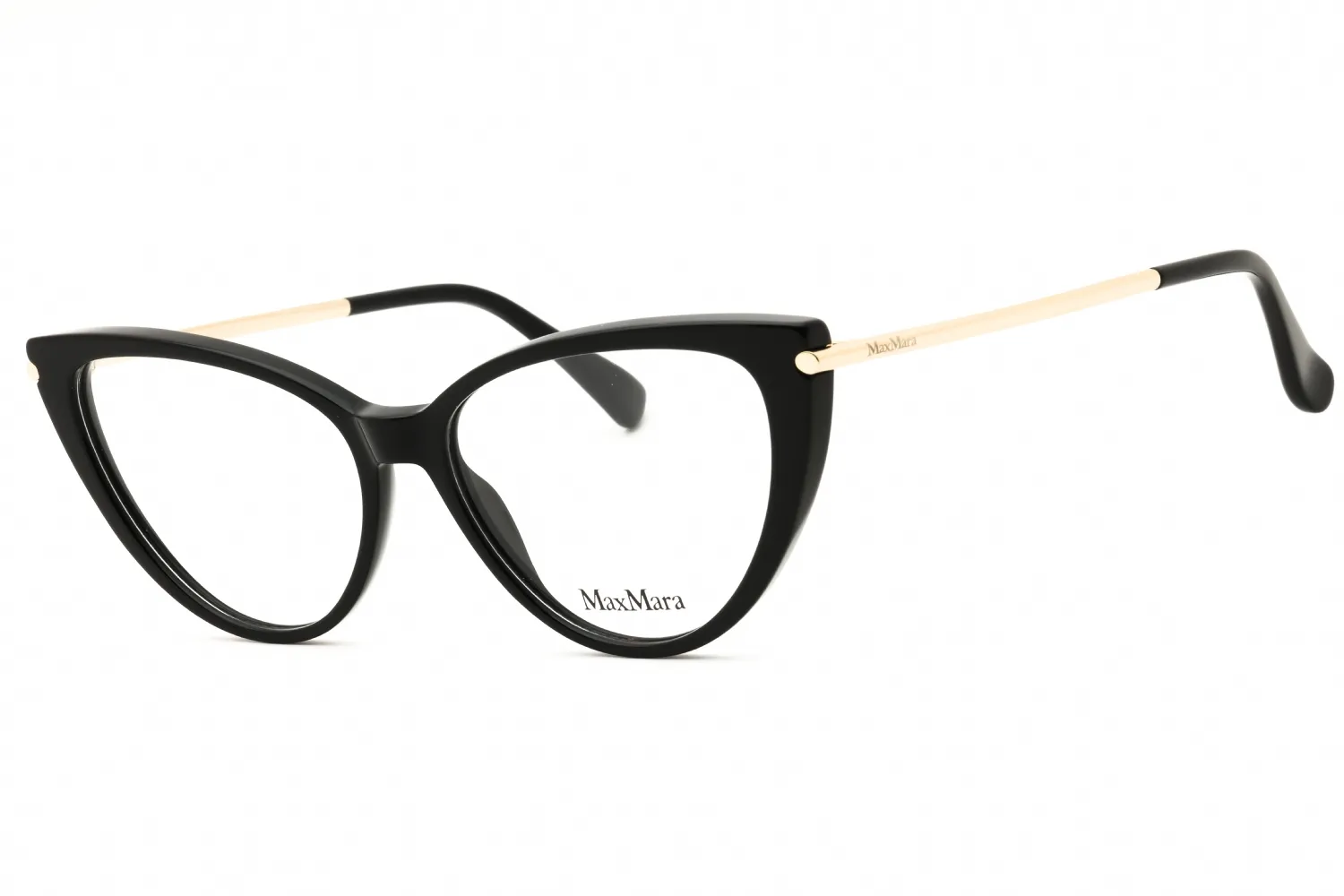 Max Mara MM5006 001 Eyeglasses Shiny Black 54mm Women