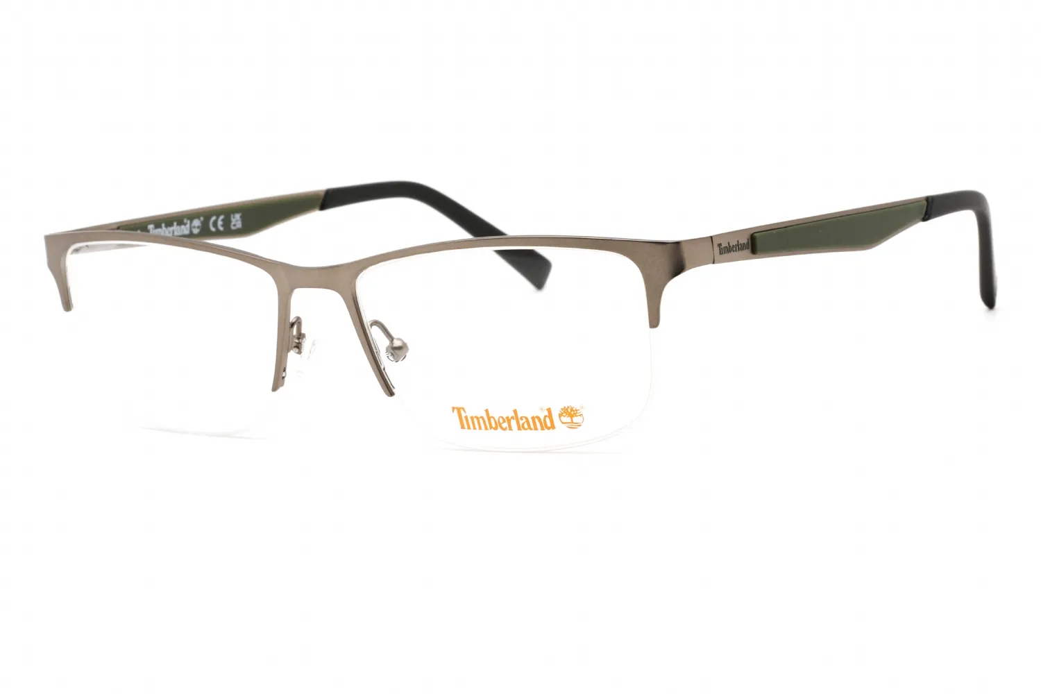 Timberland TB1709 009 Eyeglasses Matte Gunmetal 57mm Men