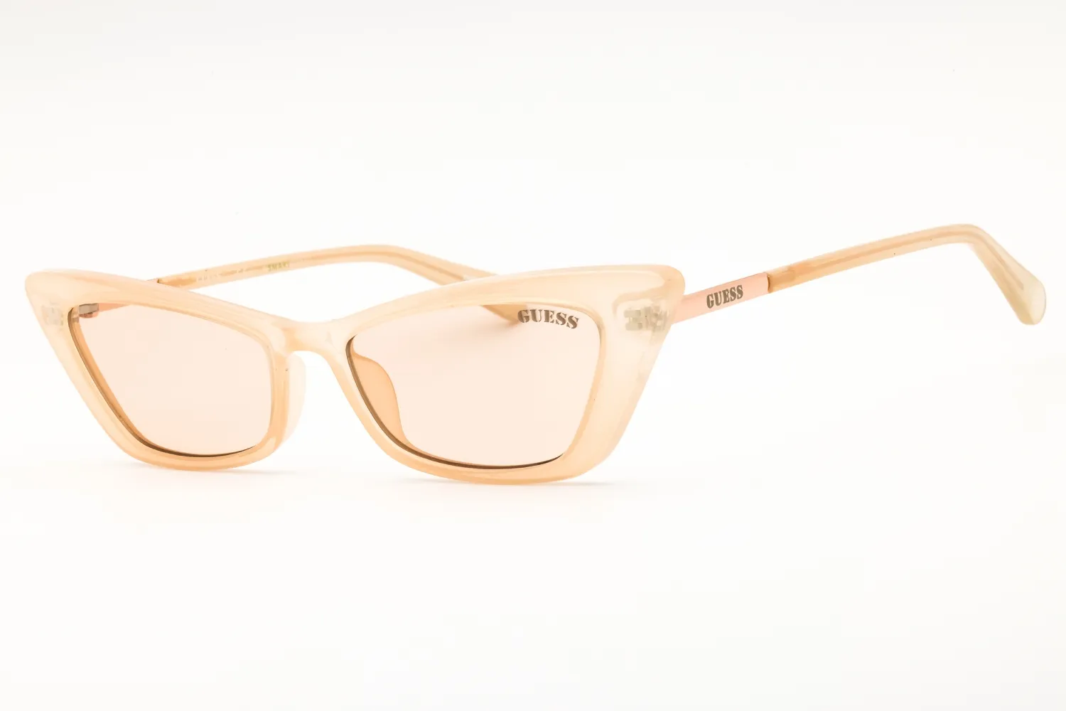 Guess GU8229 57E Sunglasses Shiny Beige 53mm Women