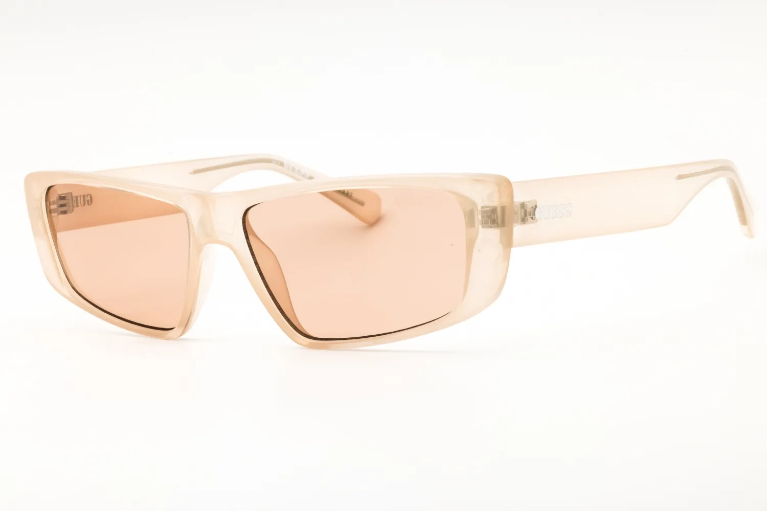 Guess GU8231 57E Sunglasses Shiny Beige 58mm Women