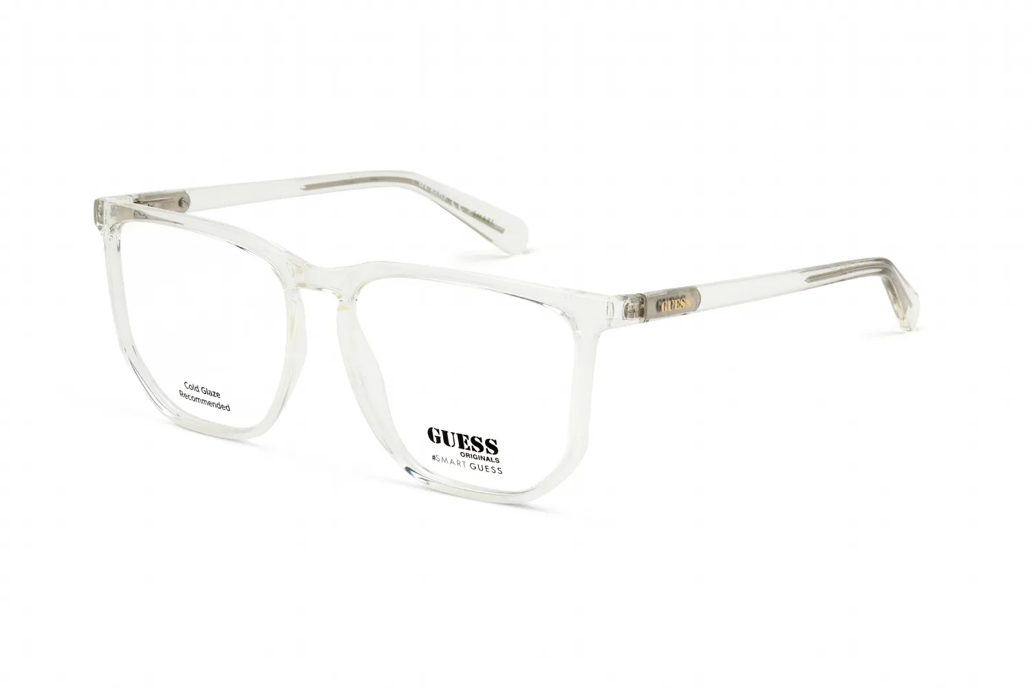 Guess GU8237 026 Eyeglasses Crystal 58mm Unisex
