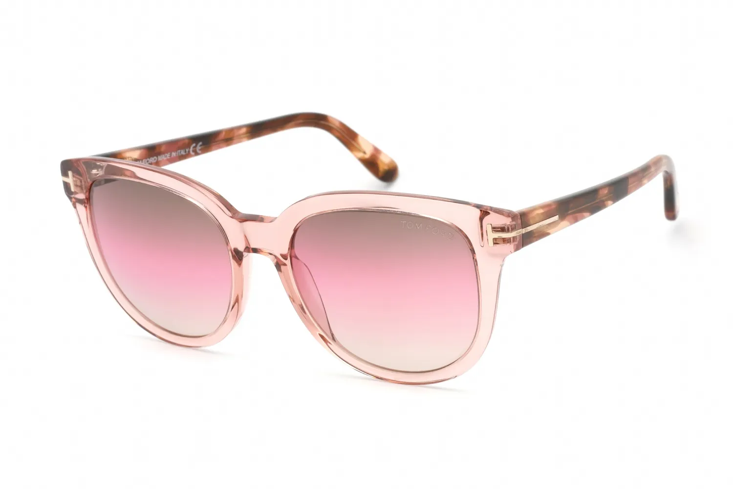 Tom Ford FT0914 72F Sunglasses Shiny Pink 54mm Women