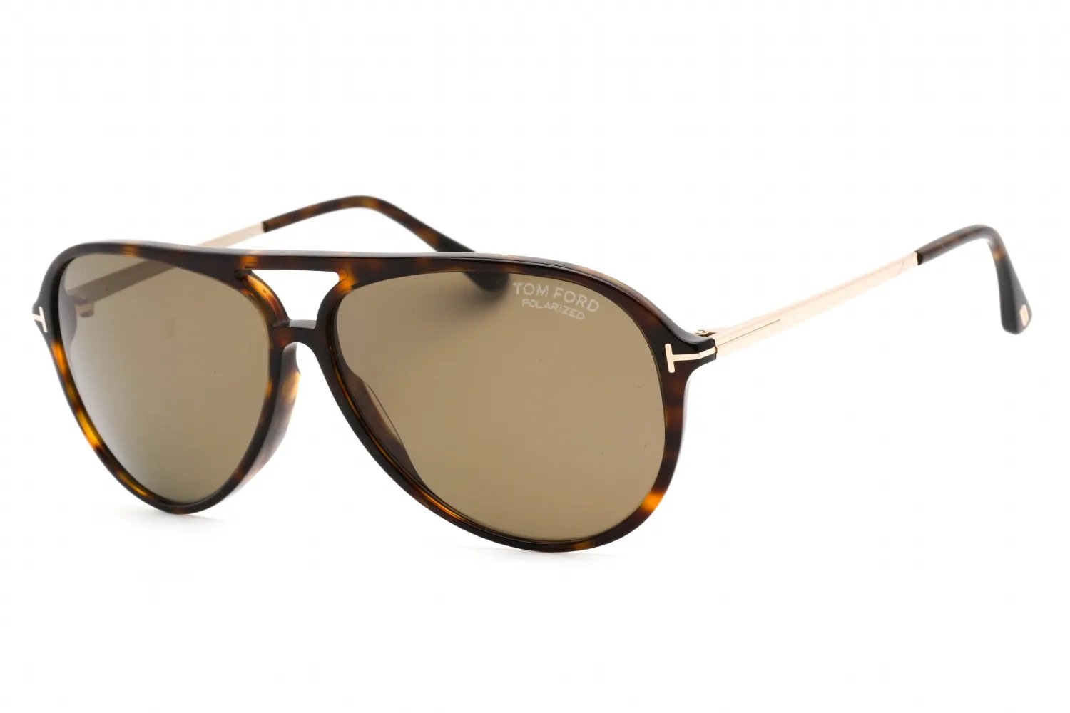 Tom Ford FT0909 52H Sunglasses Shiny Dark Havana 62mm Men