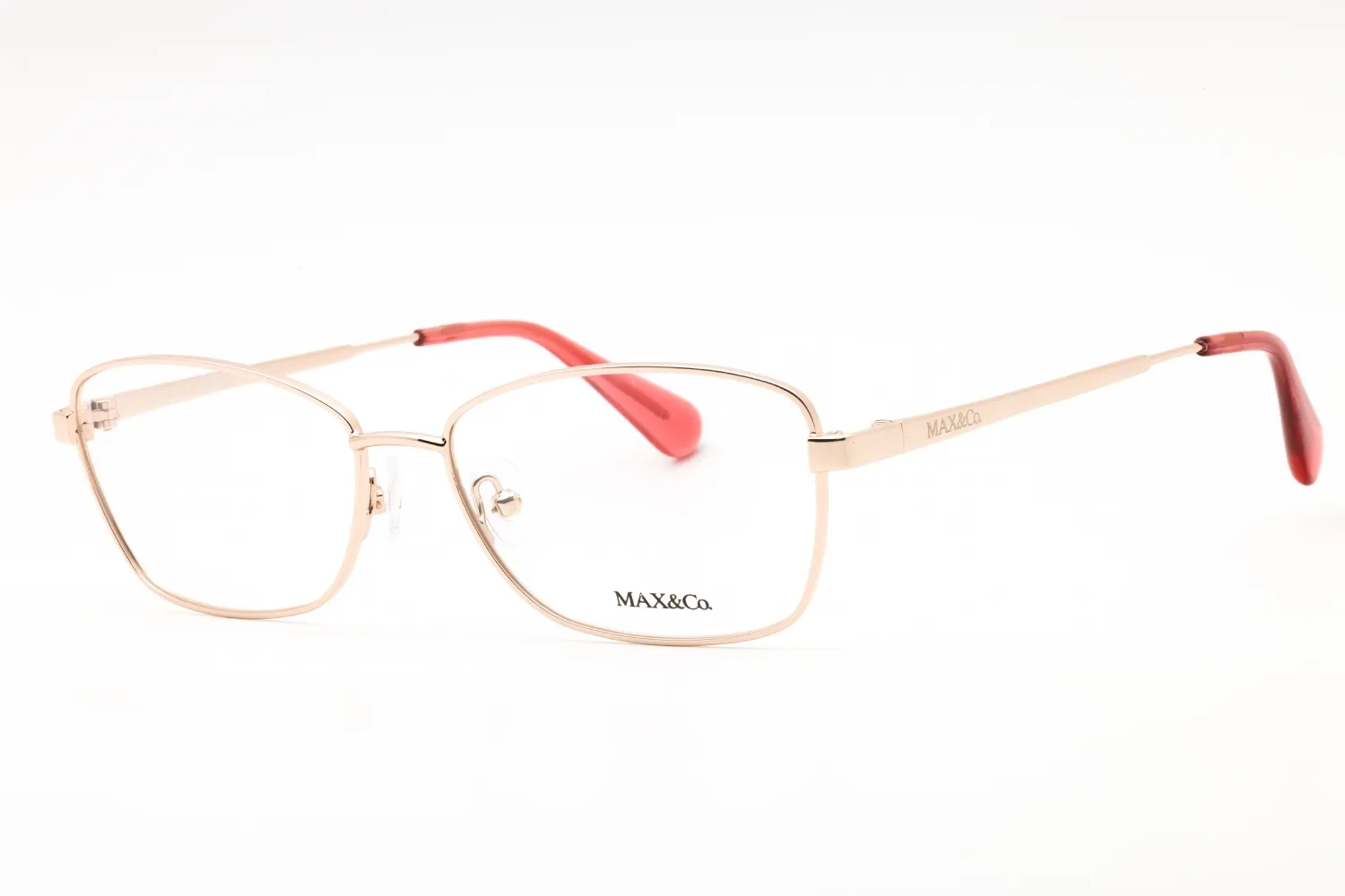 Max & Co MO5056 028 Eyeglasses Shiny Rose Gold 54mm Women