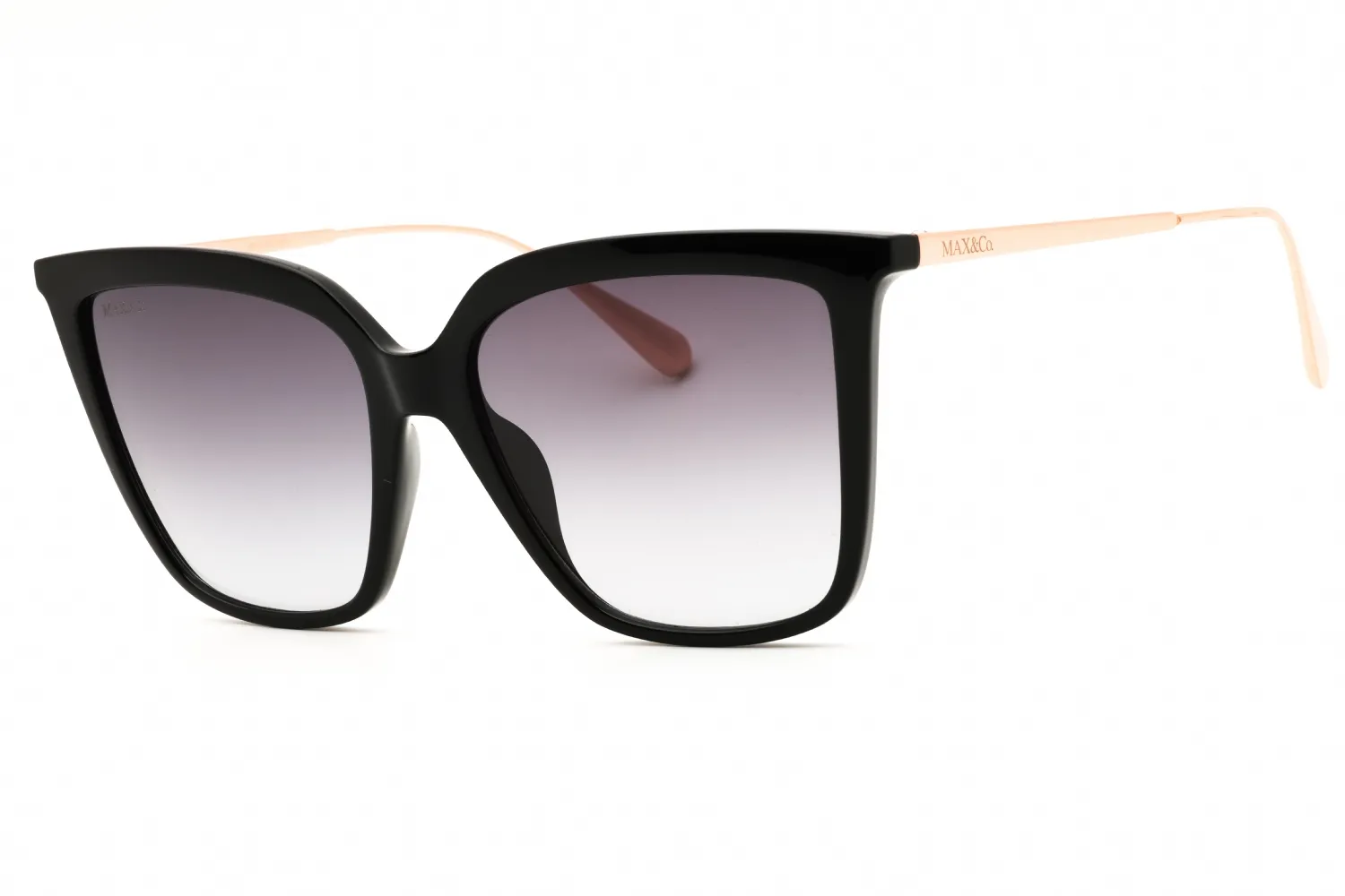 Max & Co MO0043 01B Sunglasses Shiny Black 55mm Women