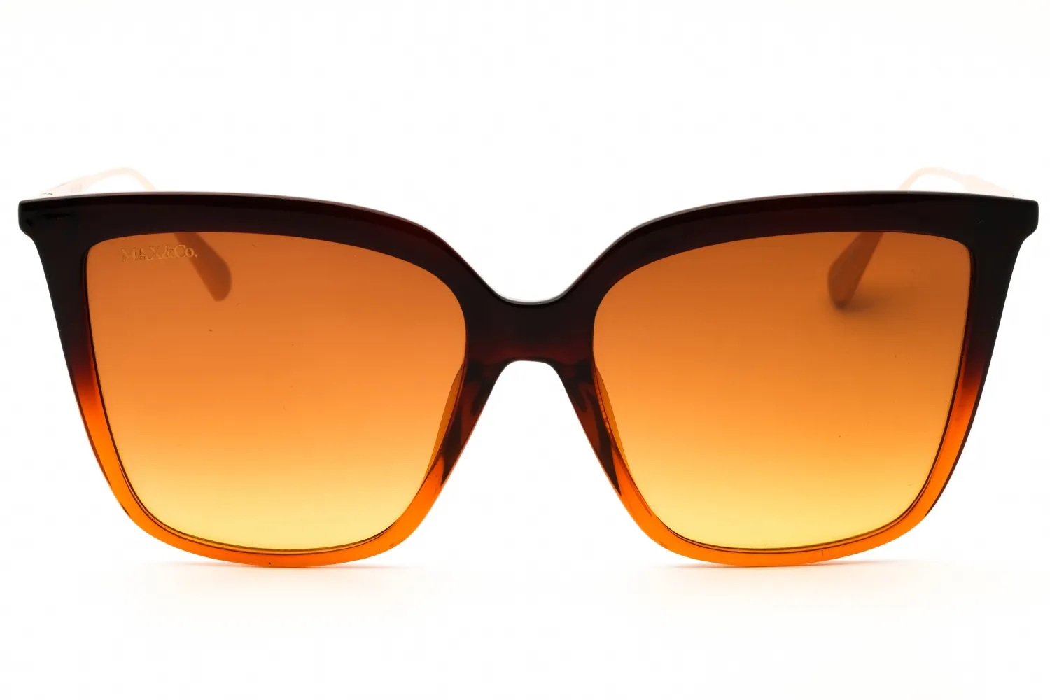 Max & Co MO0043 50F Sunglasses Dark Brown 55mm Women 2